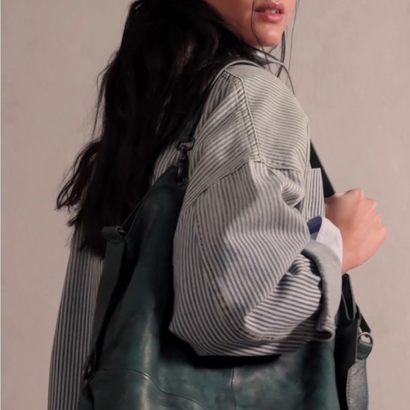 We The Free Dark Leather Hobo Bag - Picture 14 of 14